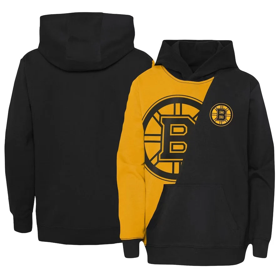 Boston Bruins Youth Unrivaled Pullover Hoodie - Gold