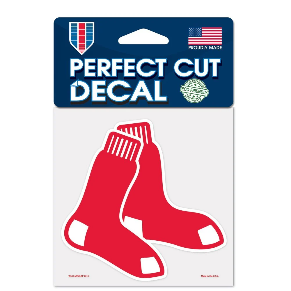Boston Red Sox 4" x 4" Decal (Sox Logo)