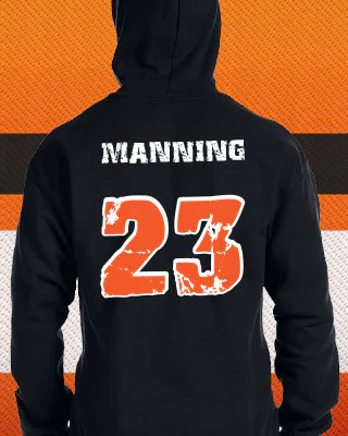 Brandon Manning Philadelphia Flyers NHL Hockey MANDOG Adult Hoodie (Dynasty Sports Exclusive) - Image 2