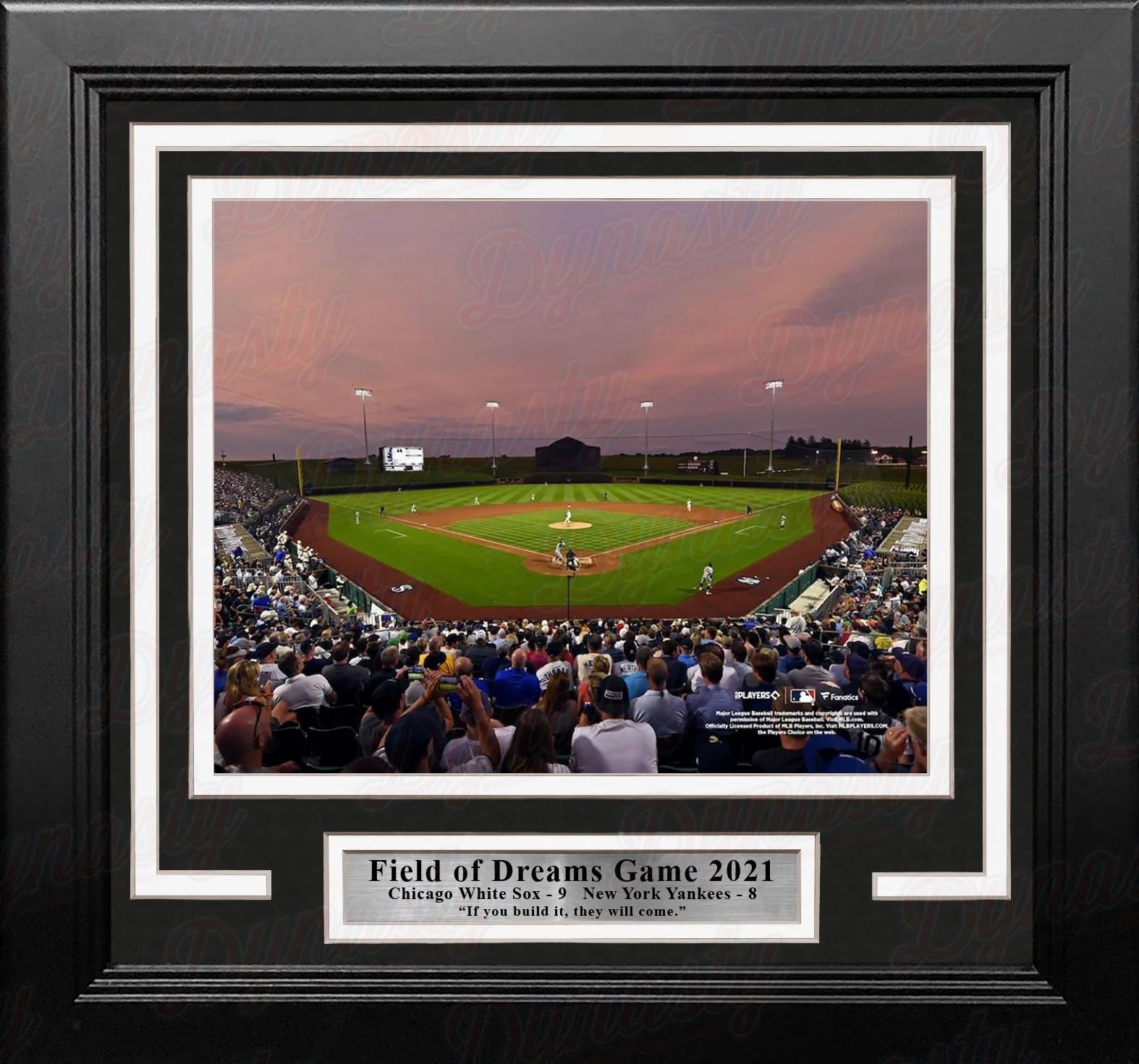 Chicago White Sox v. New York Yankees Field of Dreams 2021 8" x 10" Framed Baseball Stadium Photo