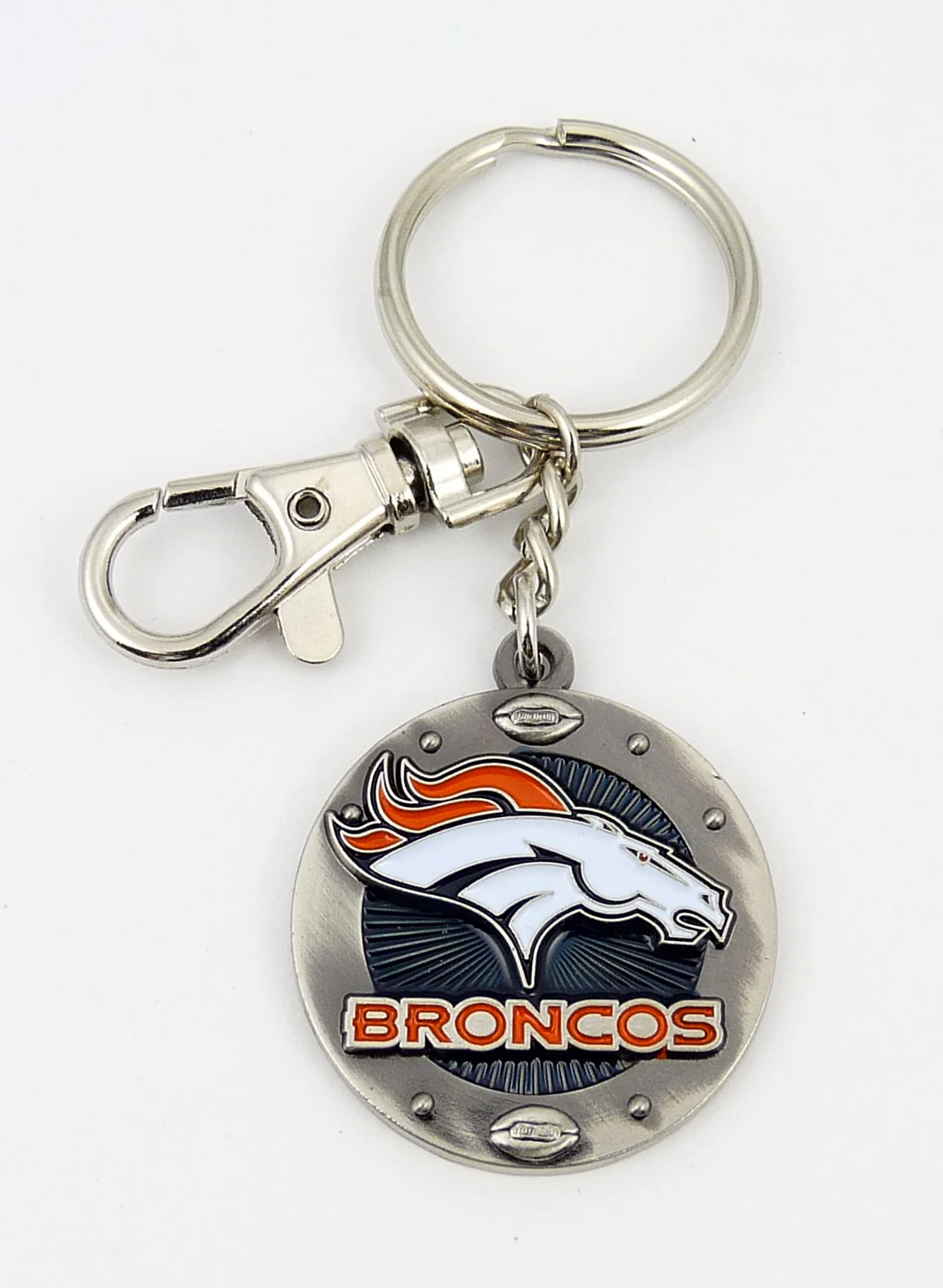Denver Broncos Logo Impact Keychain