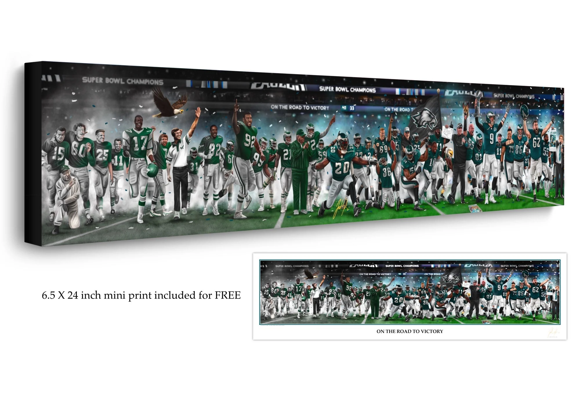 Eagles Legacy "On The Road To Victory" - Image 5