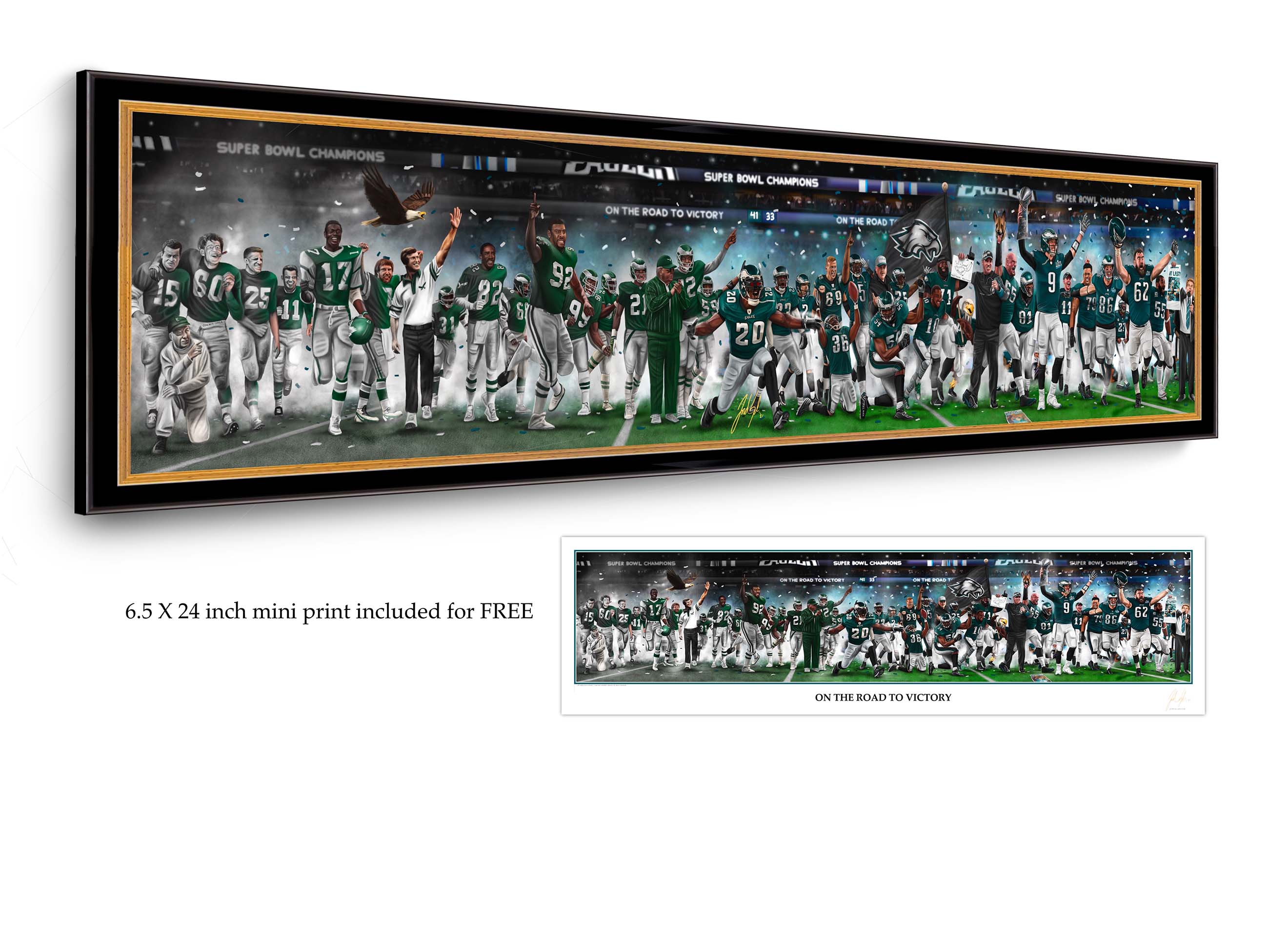Eagles Legacy "On The Road To Victory" - Image 6