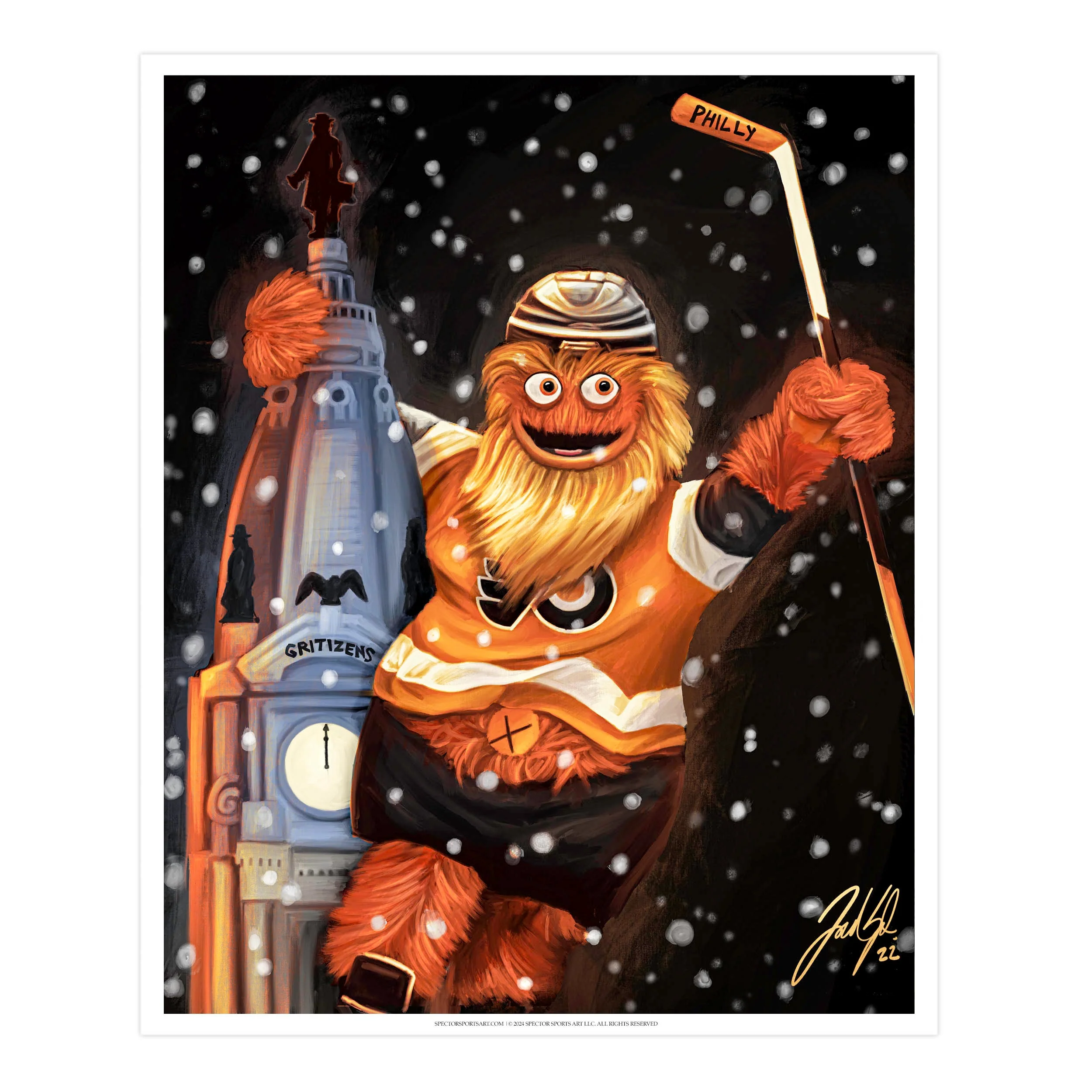 Gritty “GRITIZENS” Philadelphia Flyers - Image 4