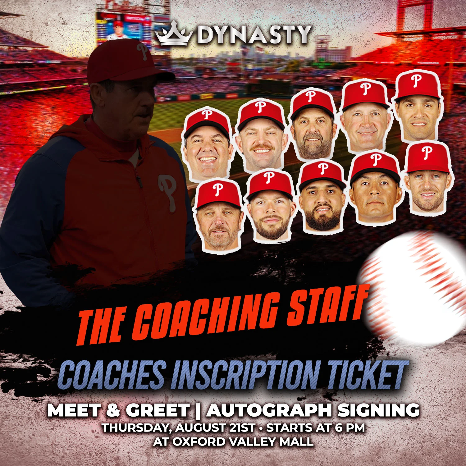 Meet The Coaches Inscription Tickets - Image 2