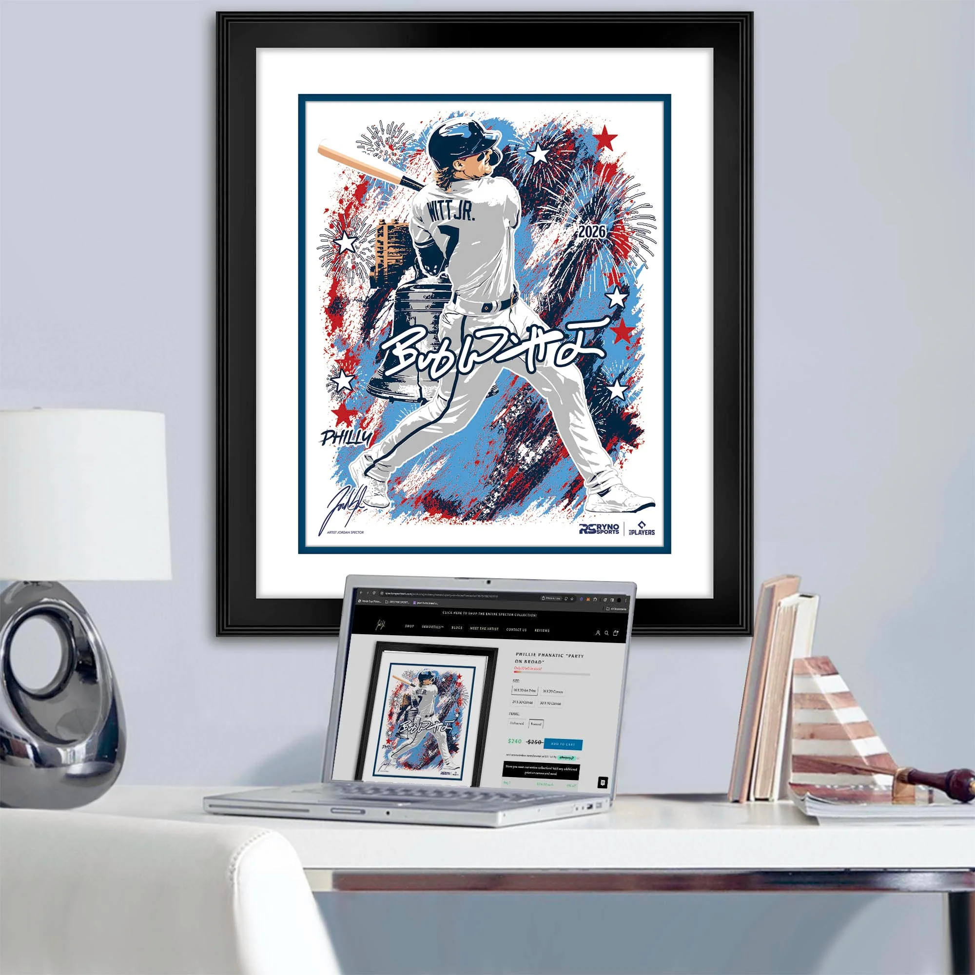 MLB Players All Star Collaboration - Bobby Whitt - Exclusive Print - Image 3