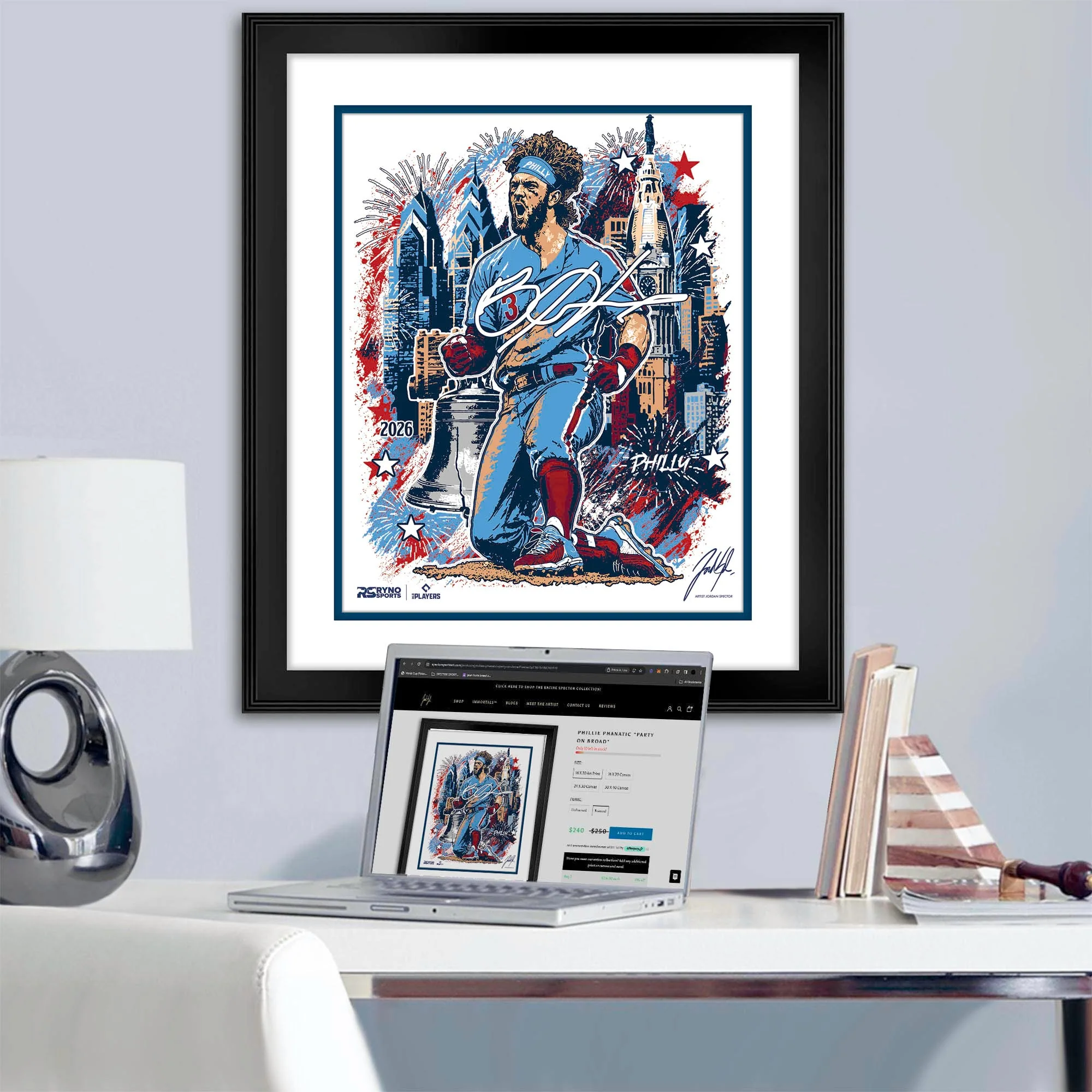 MLB Players All Star Collaboration - Bryce Harper - Exclusive Print - Image 3