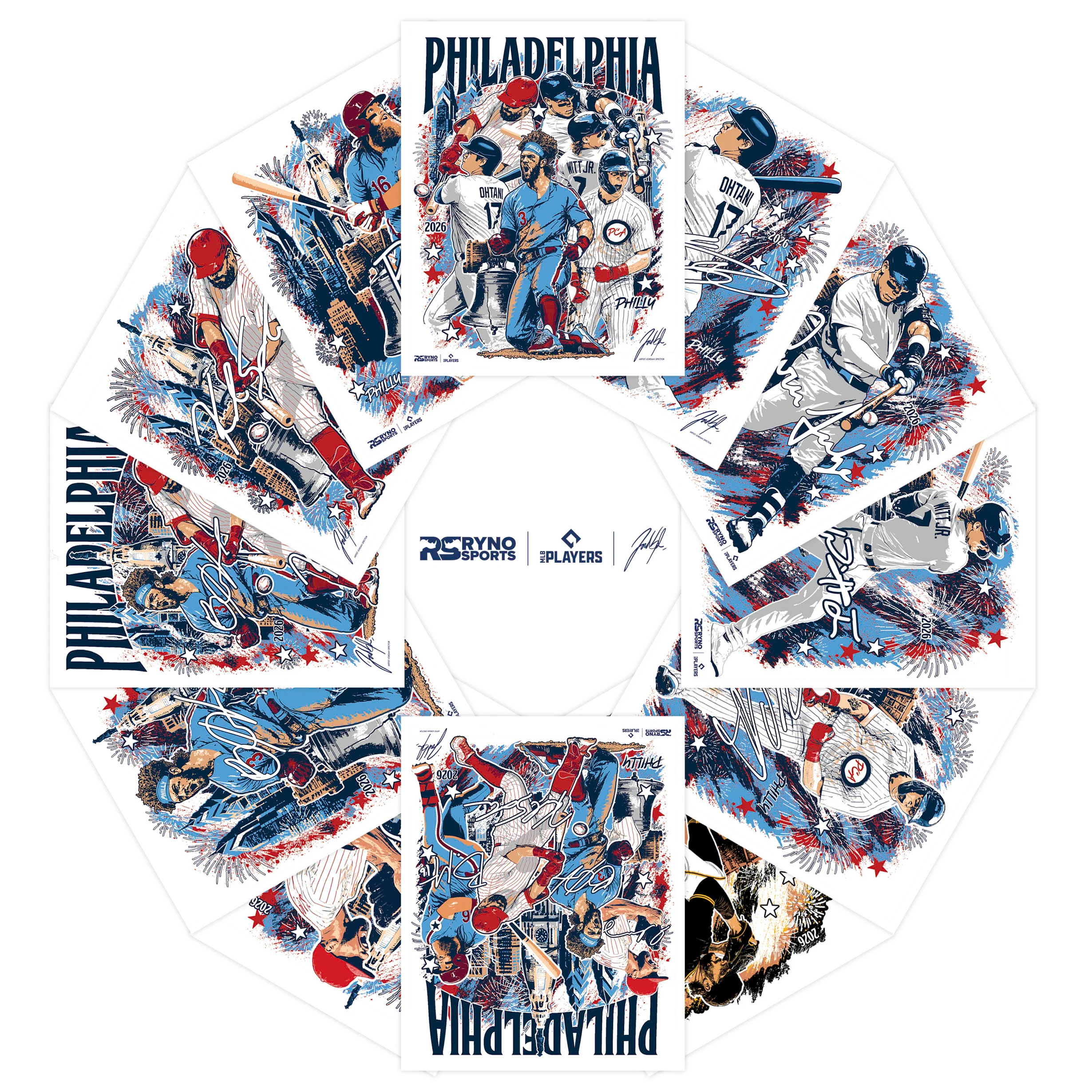 MLB Players All Star Collaboration - Bryce Harper - Exclusive Print - Image 4