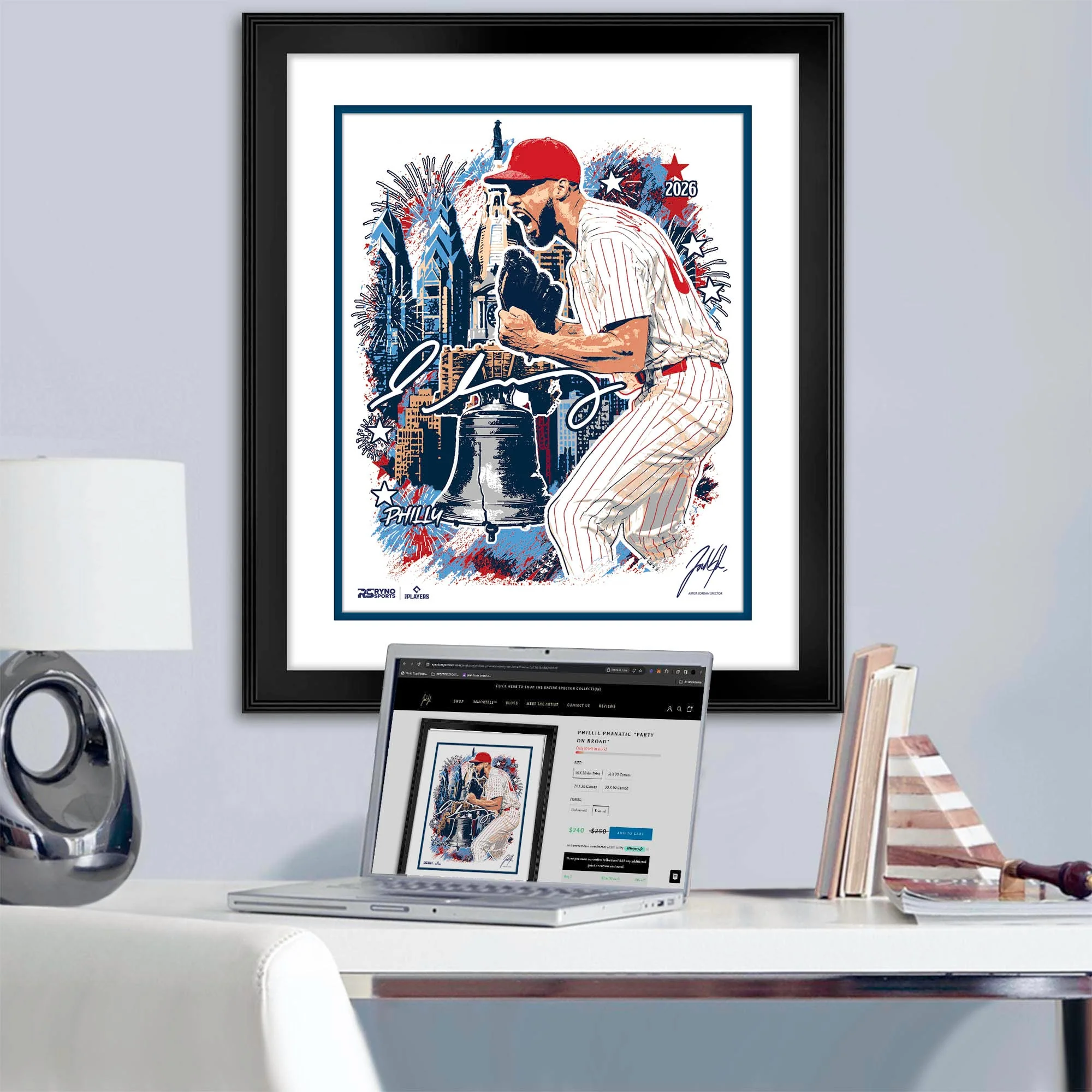 MLB Players All Star Collaboration - Cristopher Sánchez - Exclusive Print - Image 3