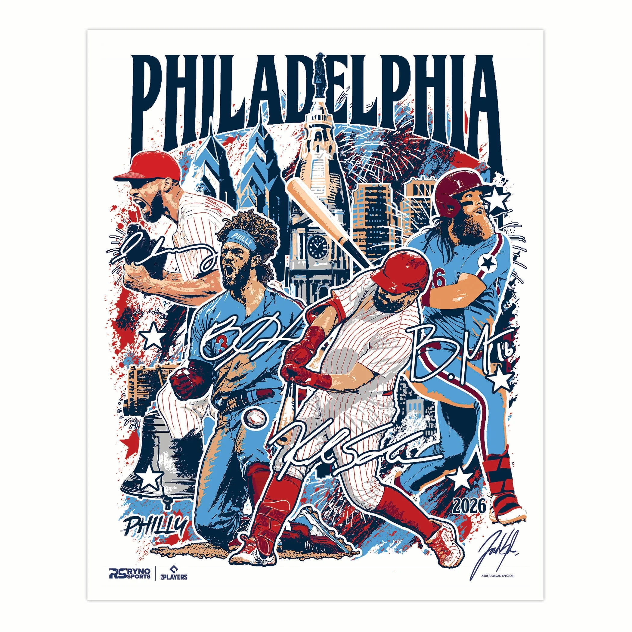 MLB Players All Star Collaboration - Cristopher Sánchez - Exclusive Print - Image 5