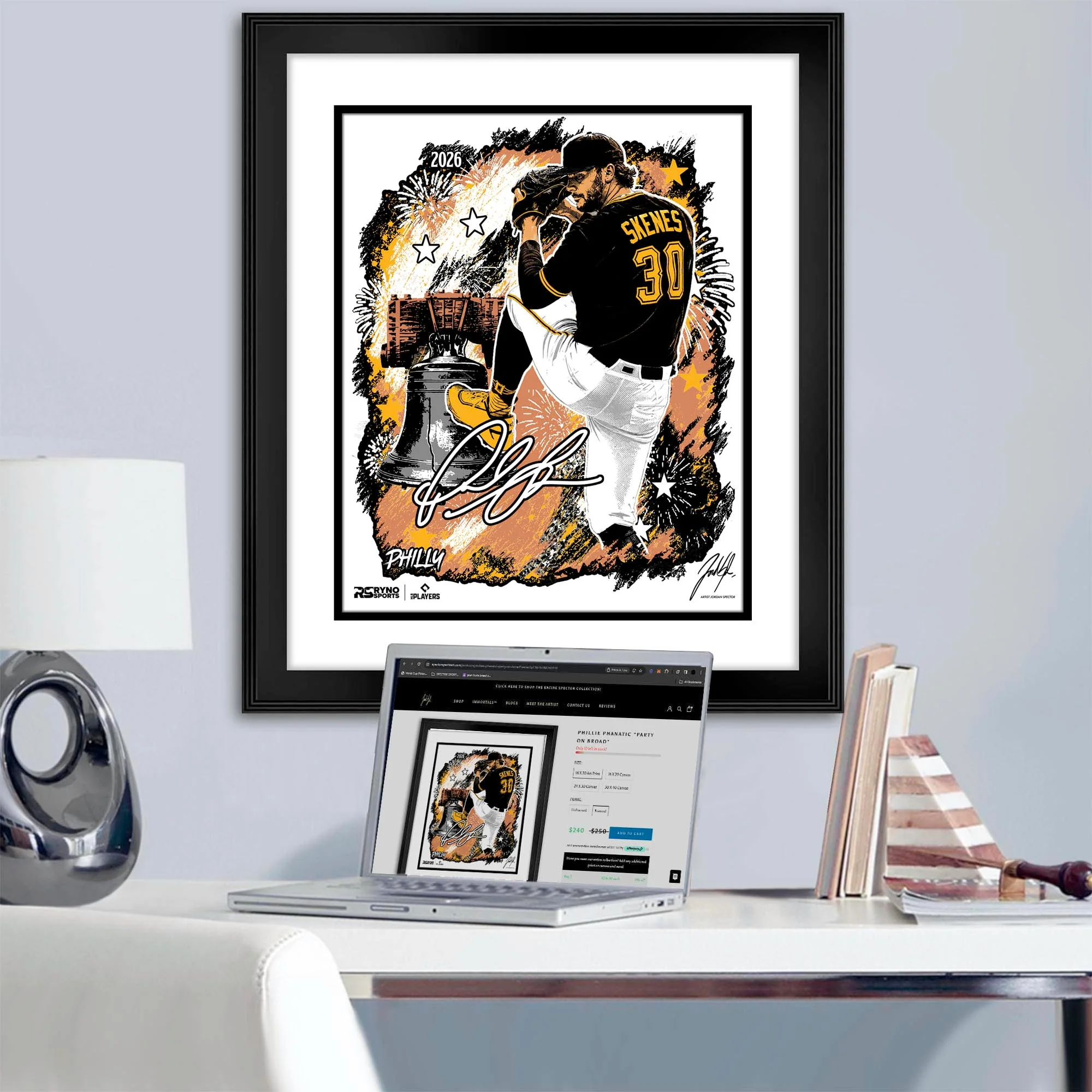 MLB Players All Star Collaboration - Paul Skenes - Exclusive Print - Image 3