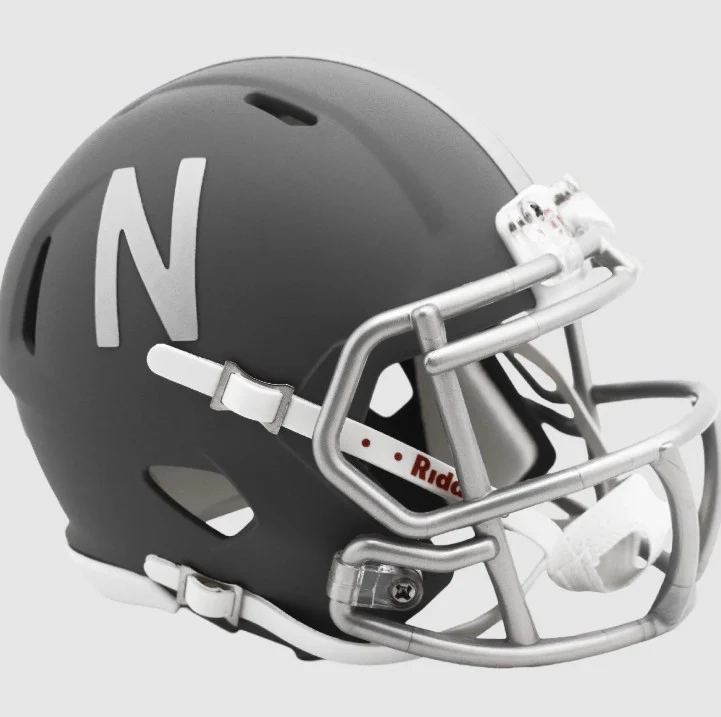 Nebraska Cornhuskers NCAA College Riddell Slate Mini-Helmet