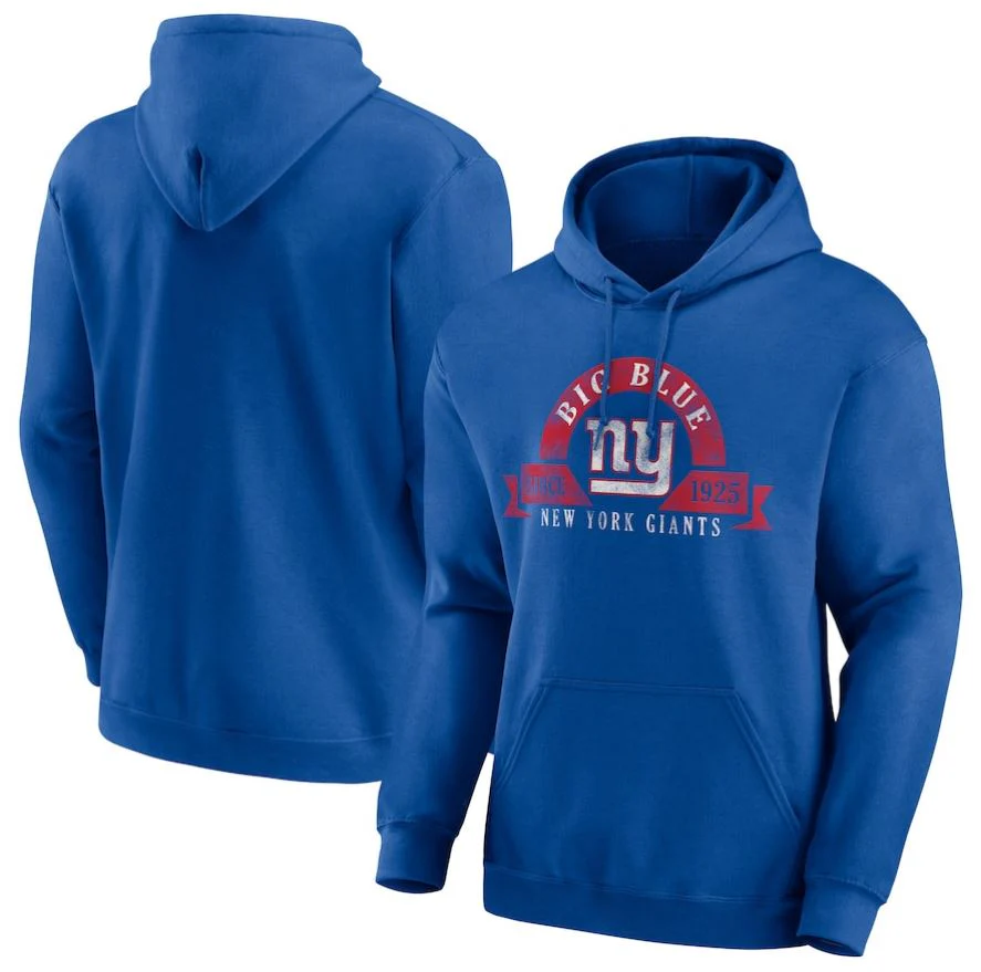 New York Giants Utility Pullover Hoodie - Royal Blue