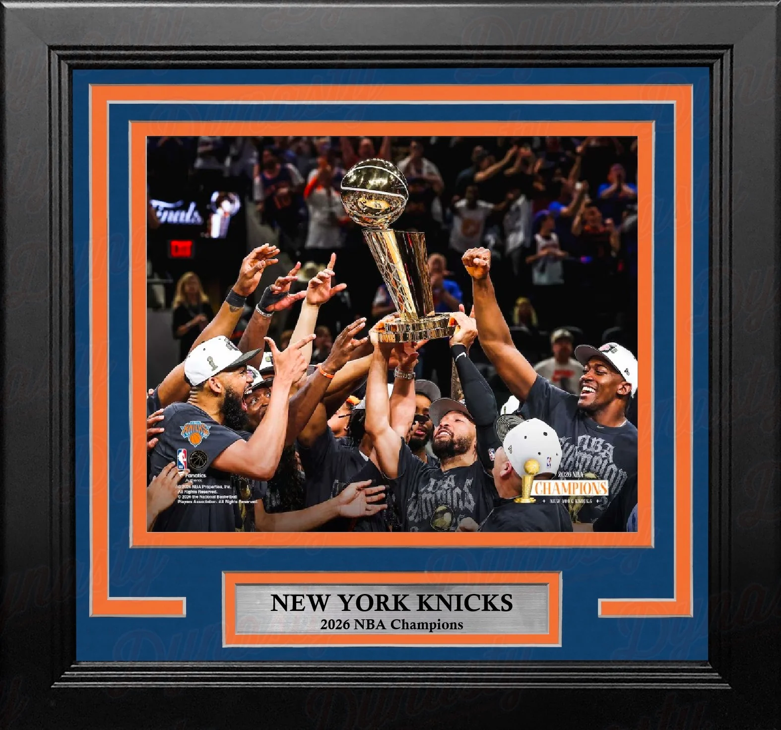 New York Knicks 2026 NBA Champions 8" x 10" Framed Basketball Photo