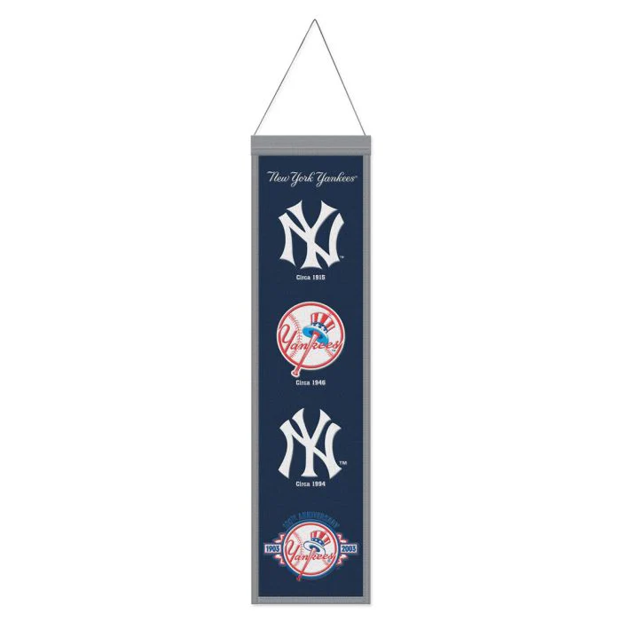 New York Yankees 8" x 32" Wool Banner
