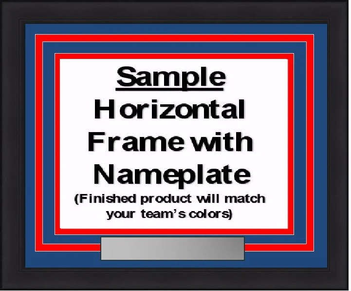 NHL Hockey Photo Picture Frame Kit - Dallas Stars (Green Matting, Yellow Trim) - Image 3