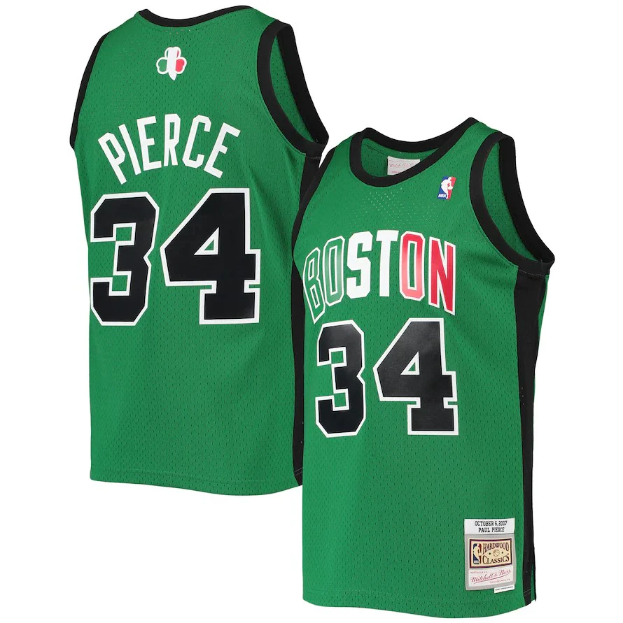 Paul Pierce Boston Celtics Mitchell & Ness Hardwood Classics 2007-2008 Alternate Swingman Jersey