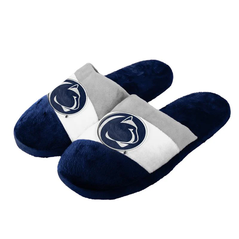 Penn State Nittany Lions Colorblock Slide Slippers