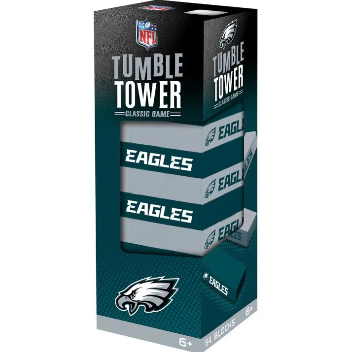 Philadelphia Eagles Tumble Tower Game