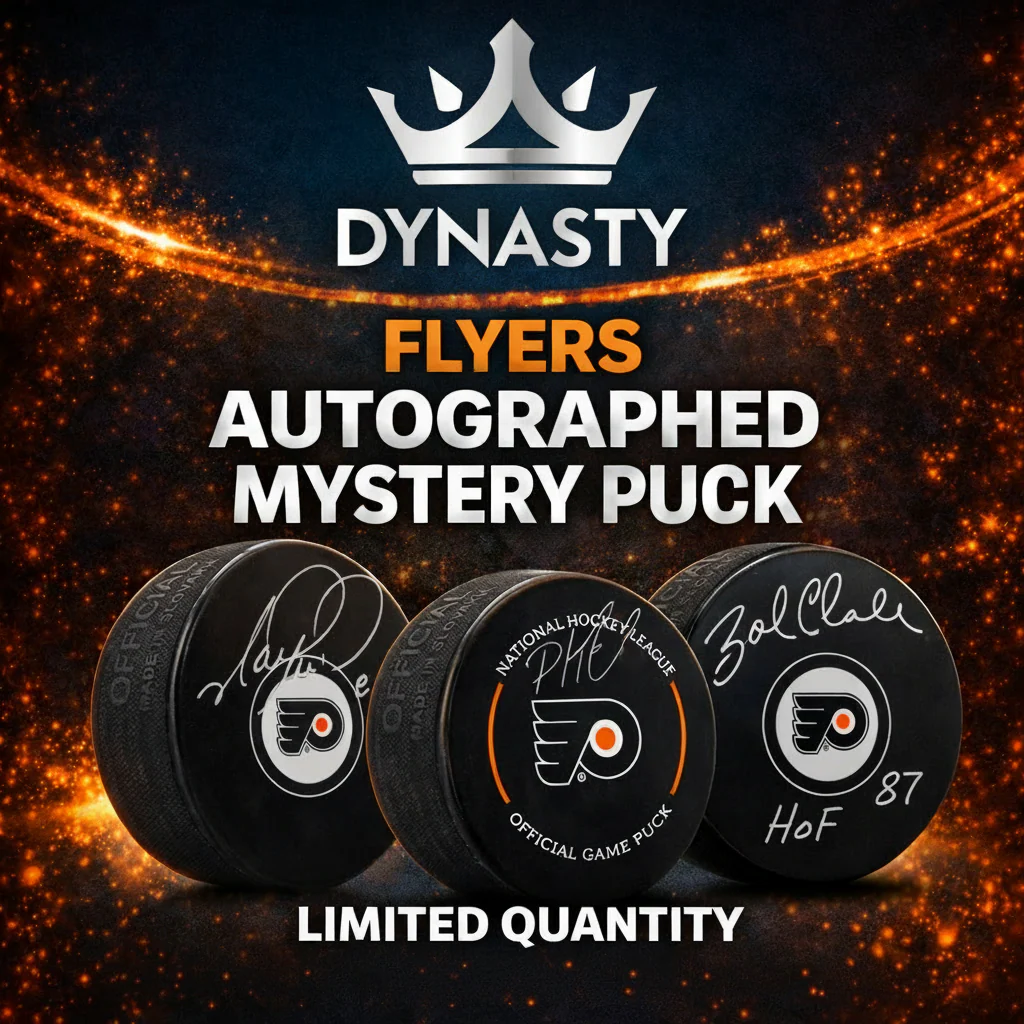 Philadelphia Flyers Autographed Mystery Puck Drop