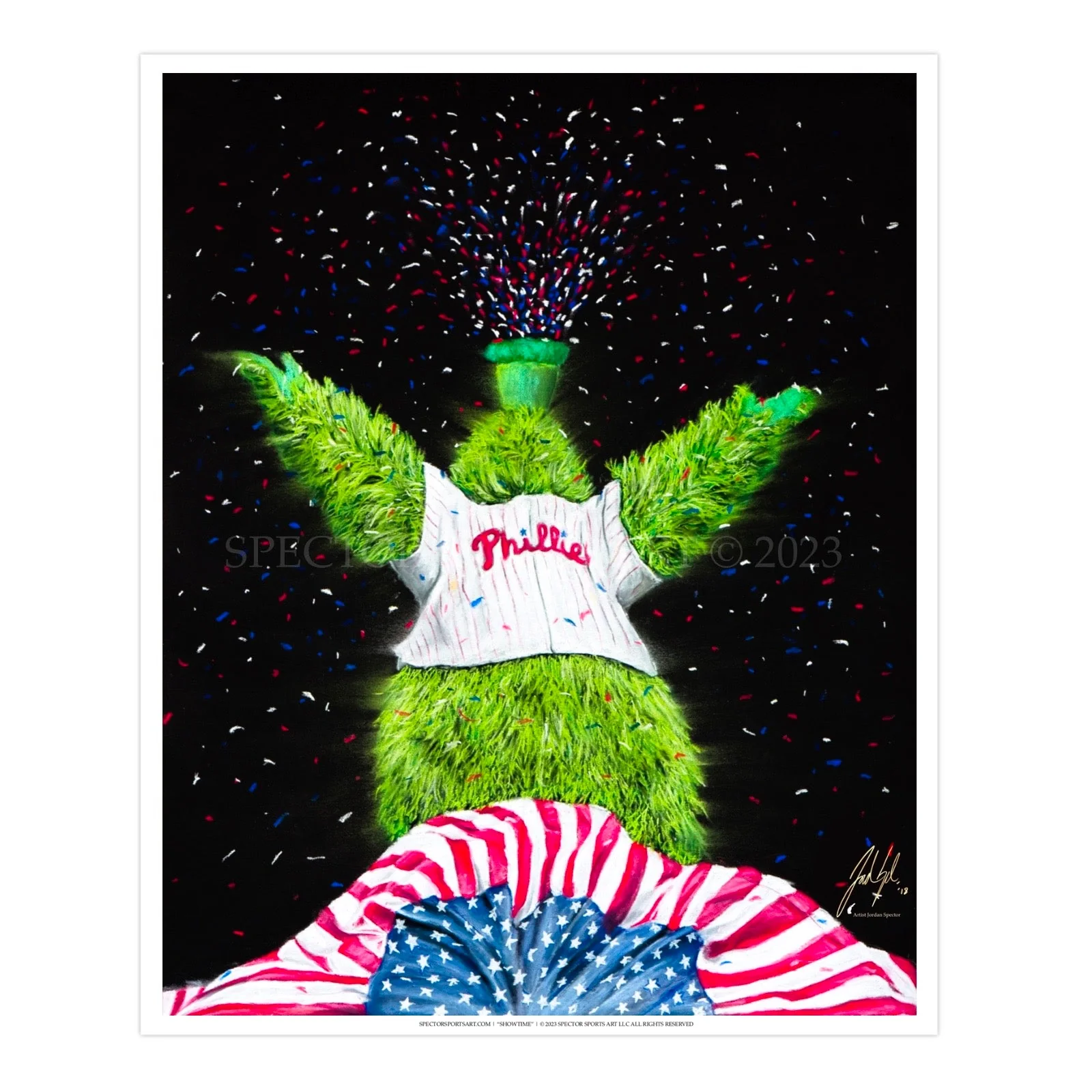 Phillie Phanatic "PARTY ON BROAD" - Image 5