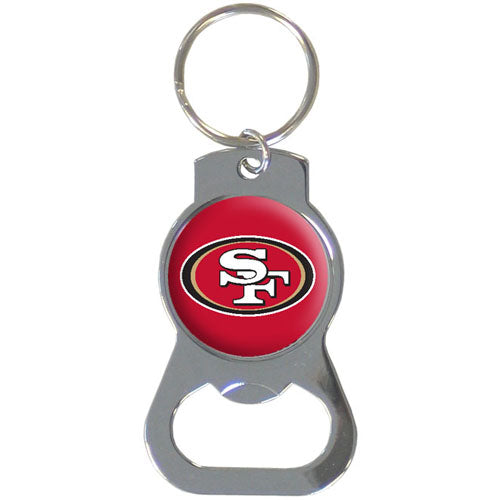 San Francisco 49ers Logo Bottle Opener Keychain