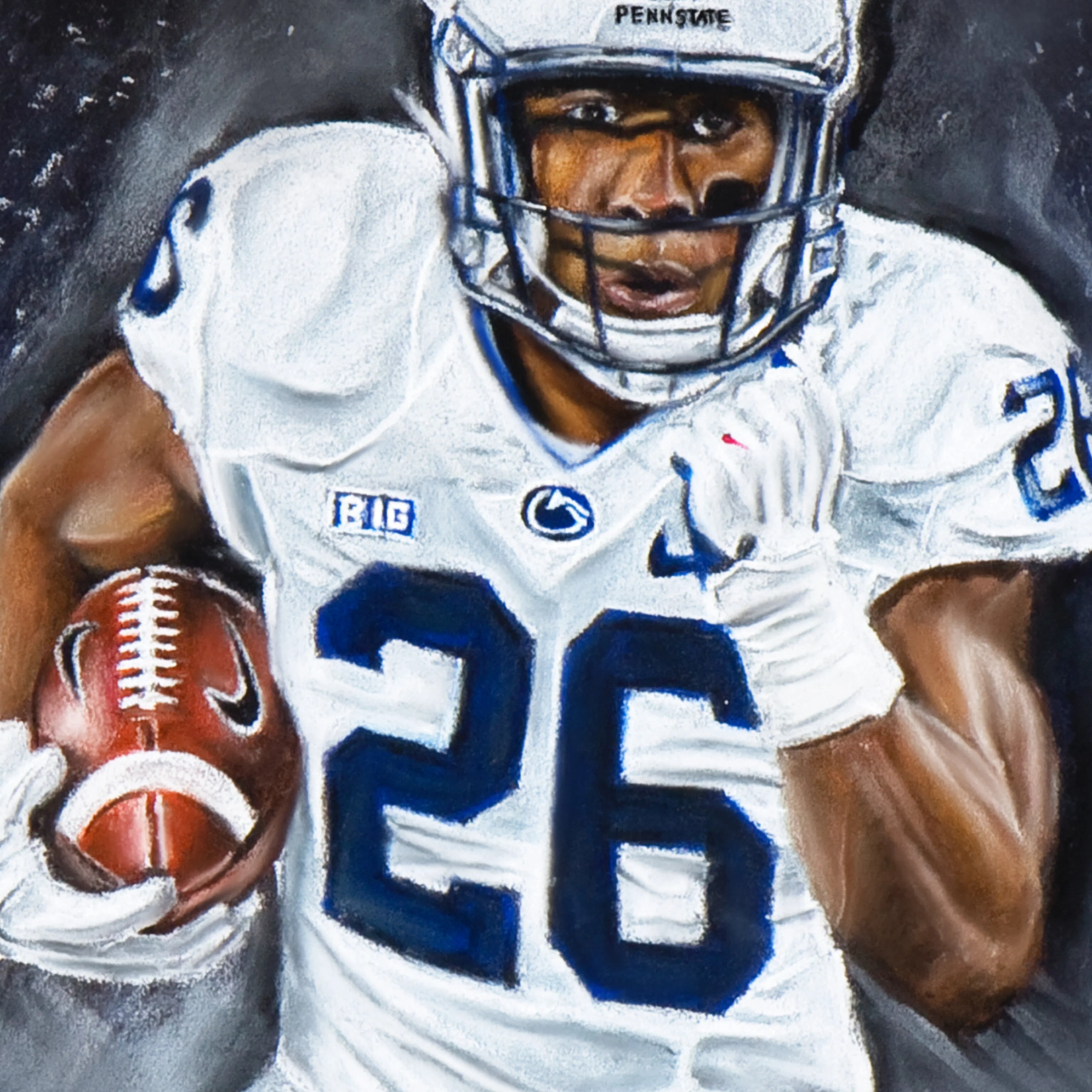 Saquon Barkley "A Lions Bark" - Image 2