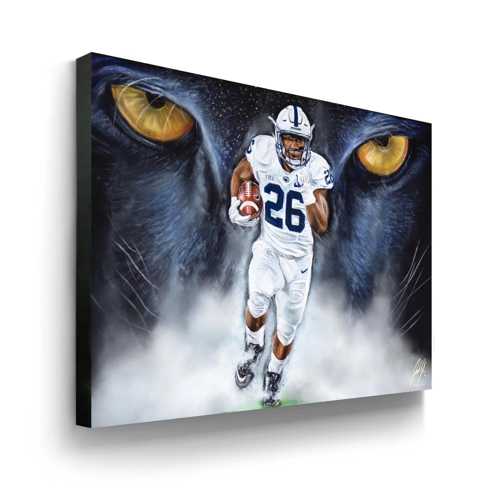 Saquon Barkley "A Lions Bark" - Image 3
