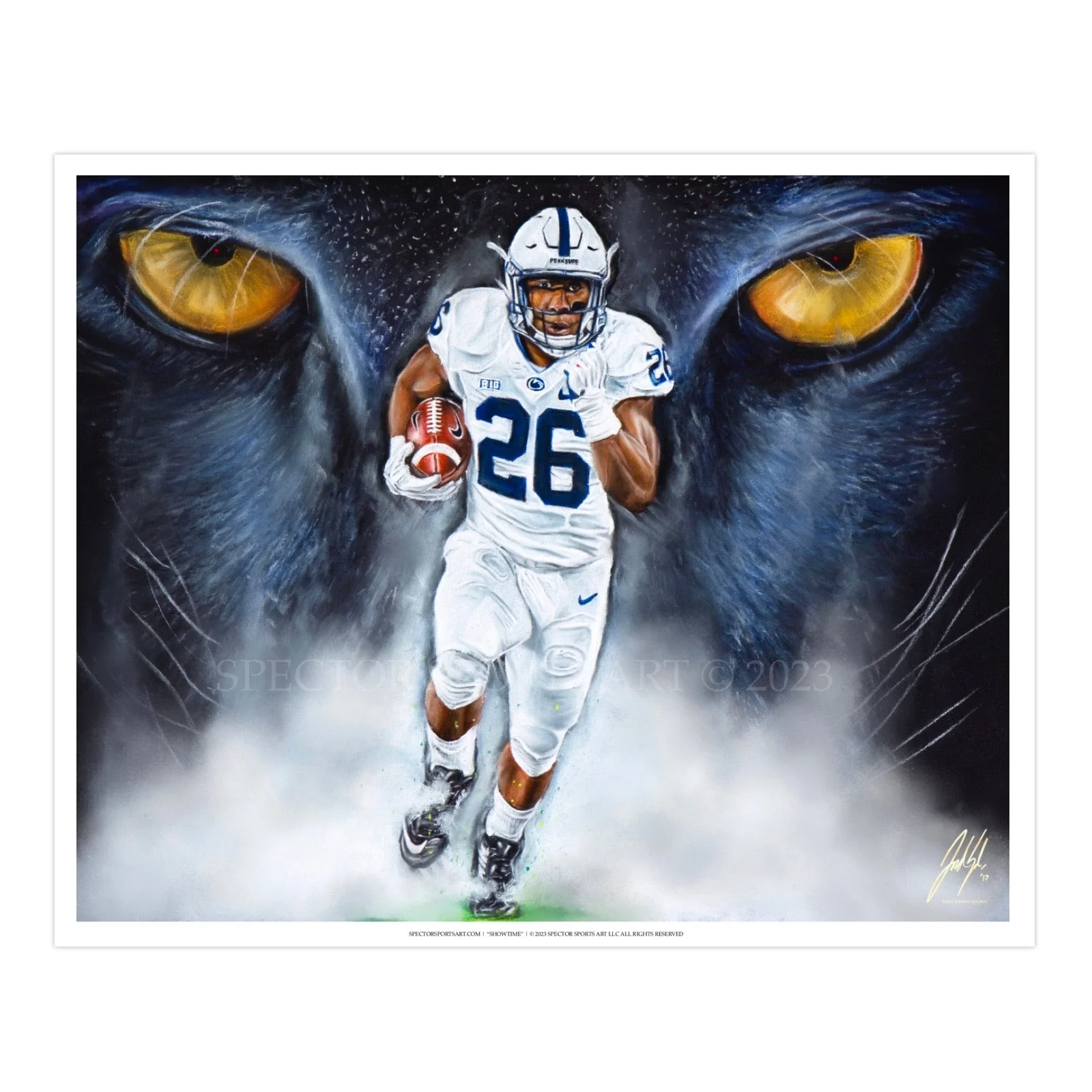 Saquon Barkley "A Lions Bark" - Image 5
