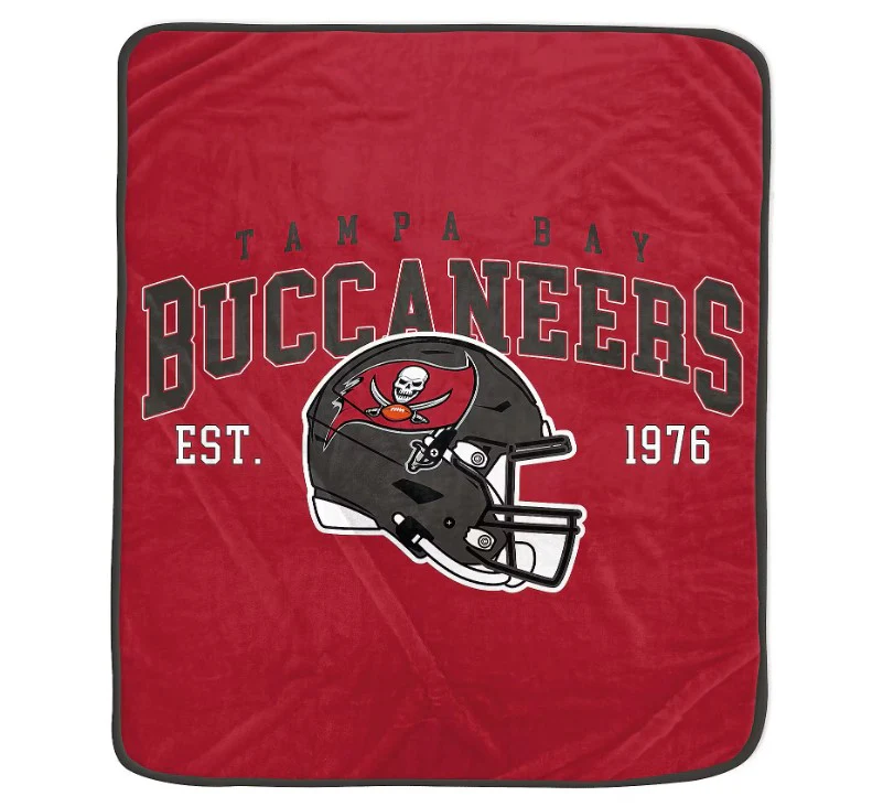 Tampa Bay Buccaneers 50" x 60" Vintage Arch Block Blanket