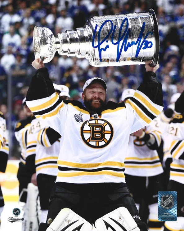 Tim Thomas 2011 Stanley Cup Champions Boston Bruins Autographed 16" x 20" Hockey Photo