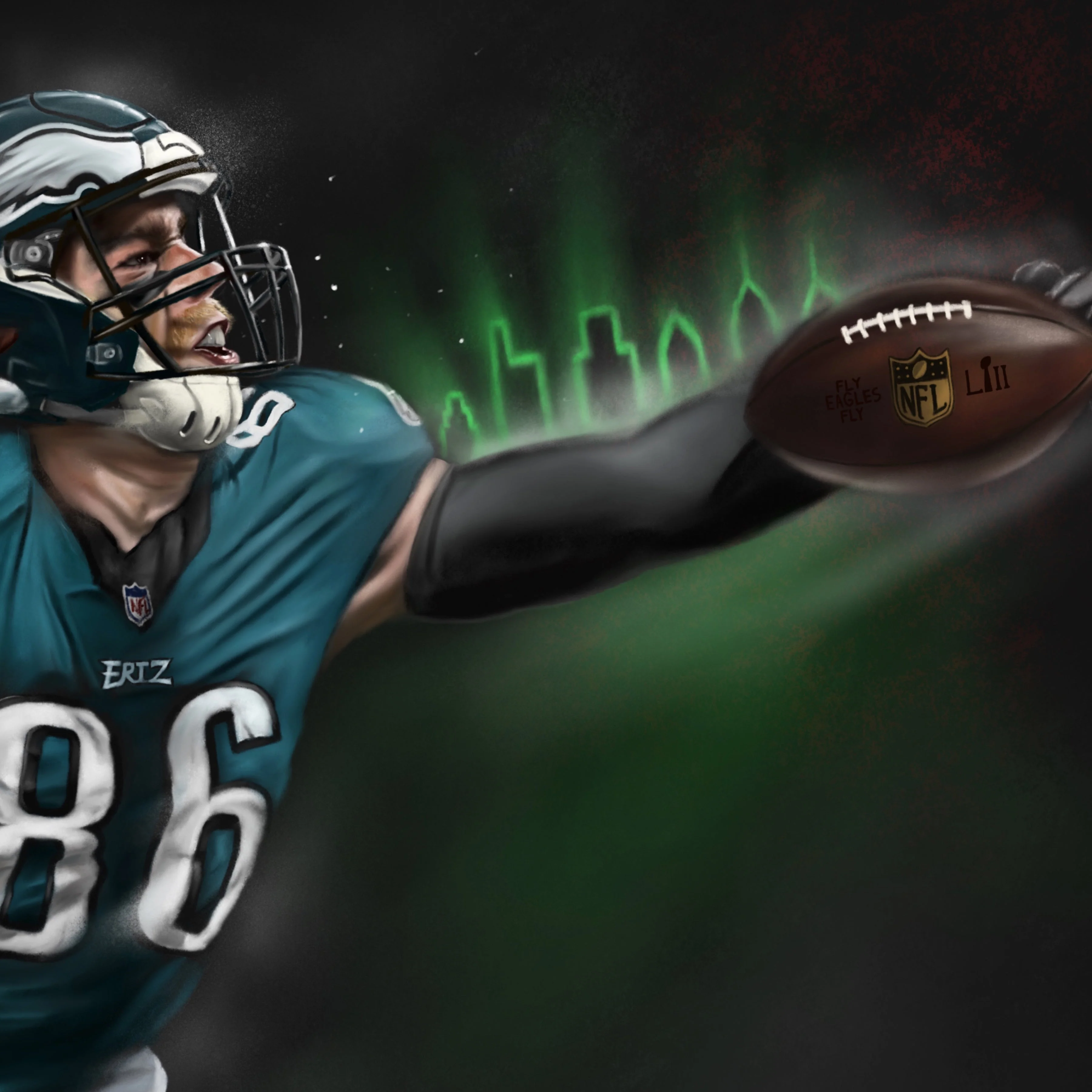 Zach Ertz "Believe" - Image 2